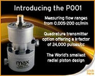 Introducing the New Max P001 flow meter